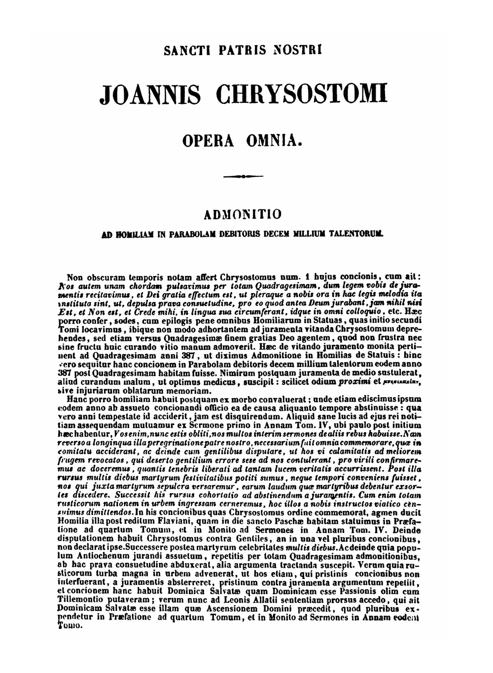 Patrologia graeca. Tomus 51 | J.P. Migne