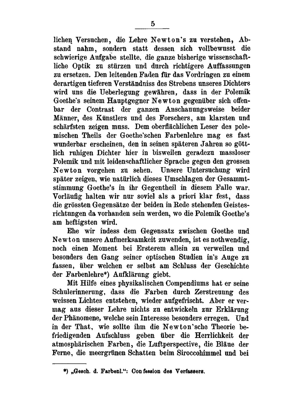 Ueber Goethe'S Farbenlehre Vom Standpunkte Der Wissenschaftstheorie Und Aesthetik | Ernst Eli Lange