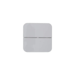 BLANCA О/У 2-клавишный ВЫКЛЮЧАТЕЛЬ (сх.5) ИЗОЛ.ПЛ., 10А, 250В, БЕЛЫЙ