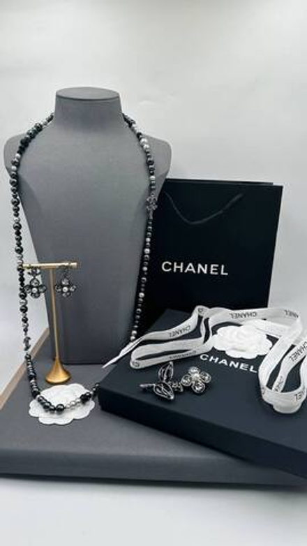 Серьги CHANEL