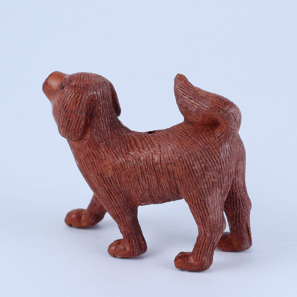 Нэцкэ Игривая собака