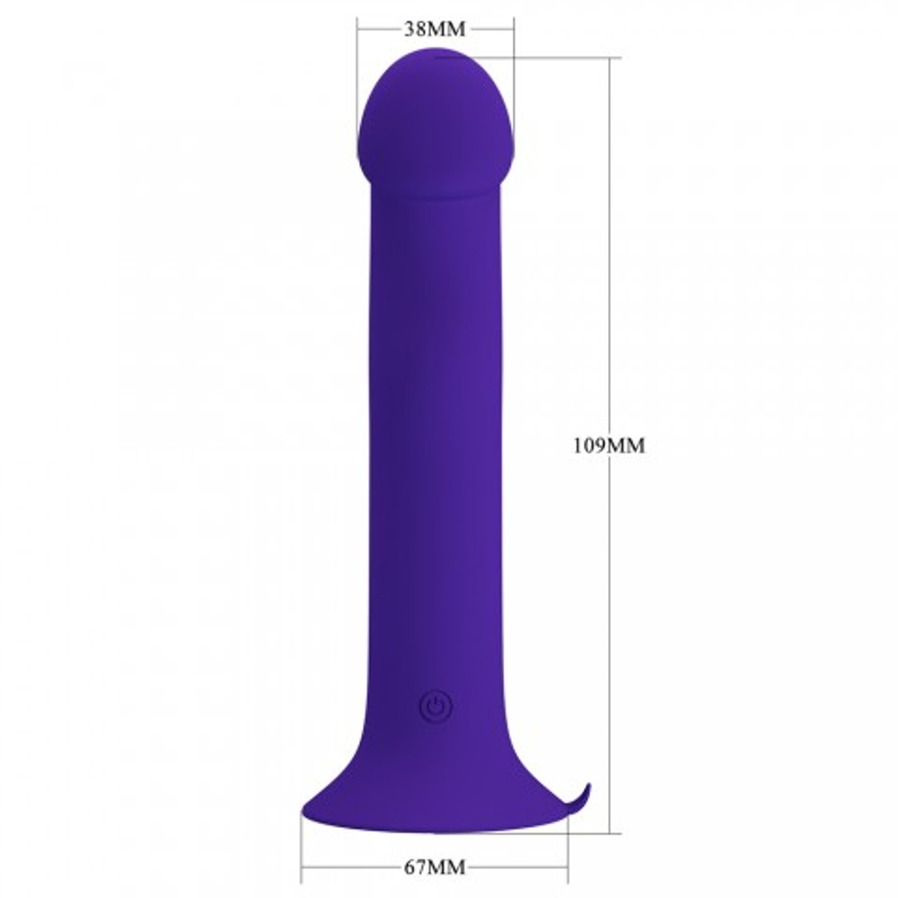 Вибратор с точечной пульсацией Murray-Youth (10,9 см) синий