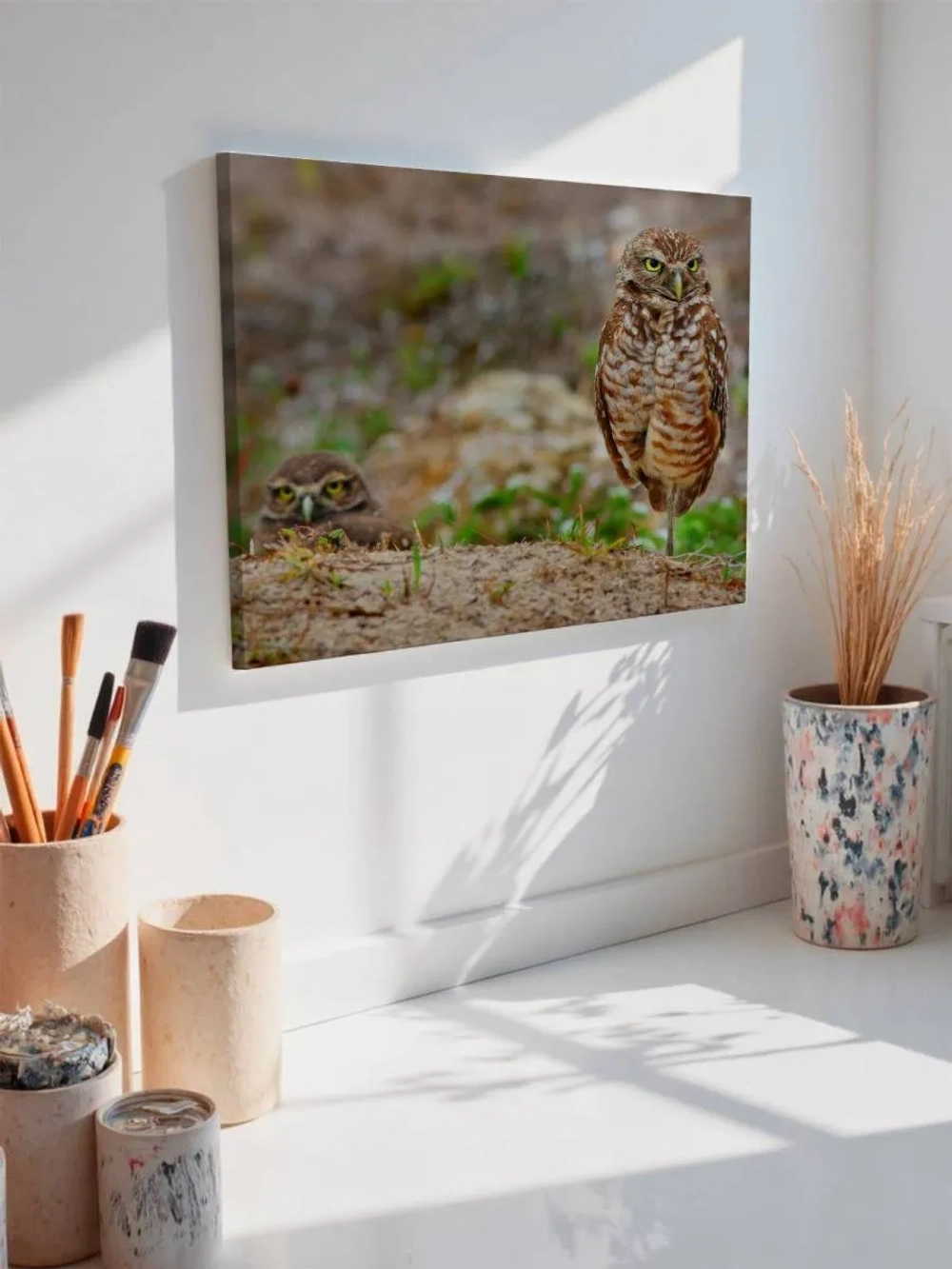 Картина на стену 40 X 50 Совы