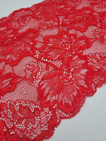 Кружево эластичное красное КС75 (19 см)