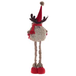 GAEM Игрушка набивная "Олень" (телескоп ноги), с колпаком, L27 W20 H100/37 см