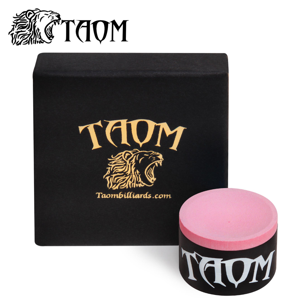 Мел бильярдный "Taom Pyro Chalk" Pink Limited Edition без упаковки 1шт.