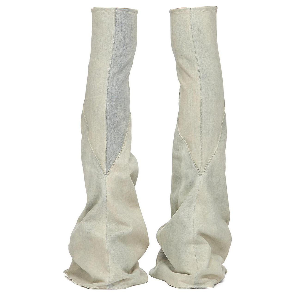Rick Owens DRKSHDW Over the knee Boots Women"s Sky Blue