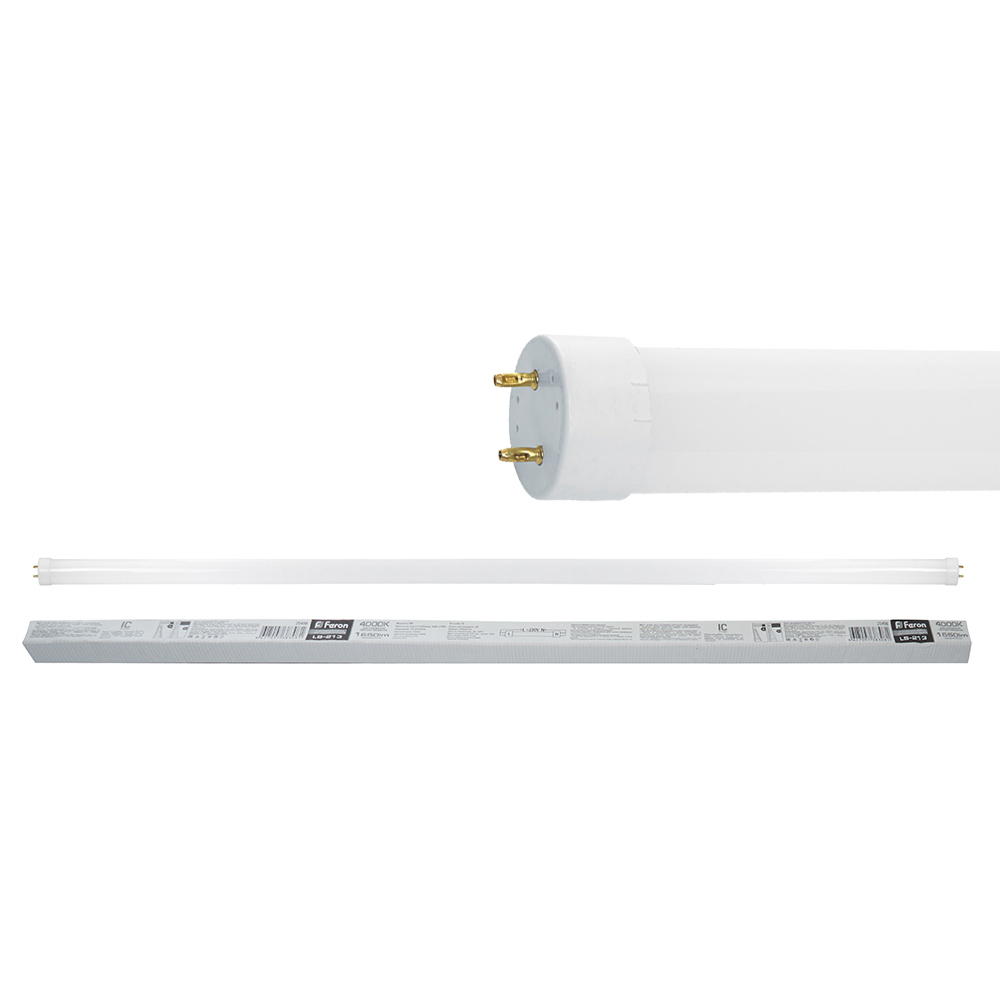 Лампа светодиодная.  18W  230V G13 6400K T8. LB-213
