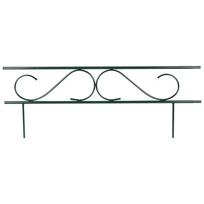 Заборчик для клумбы Прямой 4 секции (металл)