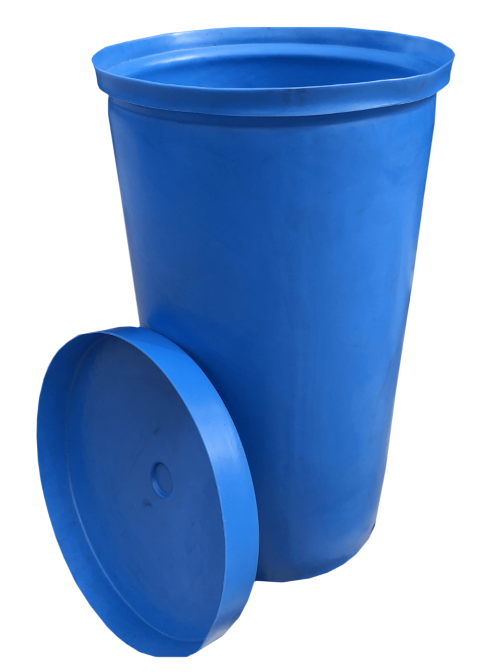 Бак с крышкой Б250 Хромов 250 л. вертикальный (650x650x1080см;синий) - арт.561001