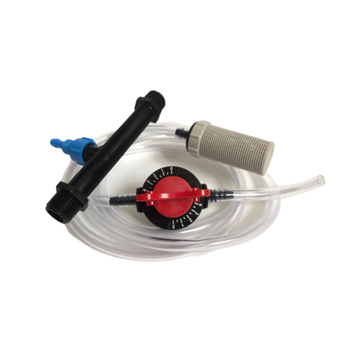 Инжектор Вентури (с подающим шлангом) 1/2", поток 0,29-0,81 м3/ч при 0,7-9,5 bar, мощность всасывания 3-37 л/ч