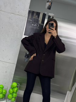 Блейзер женский арт. 1106 цвет "шоколадный"