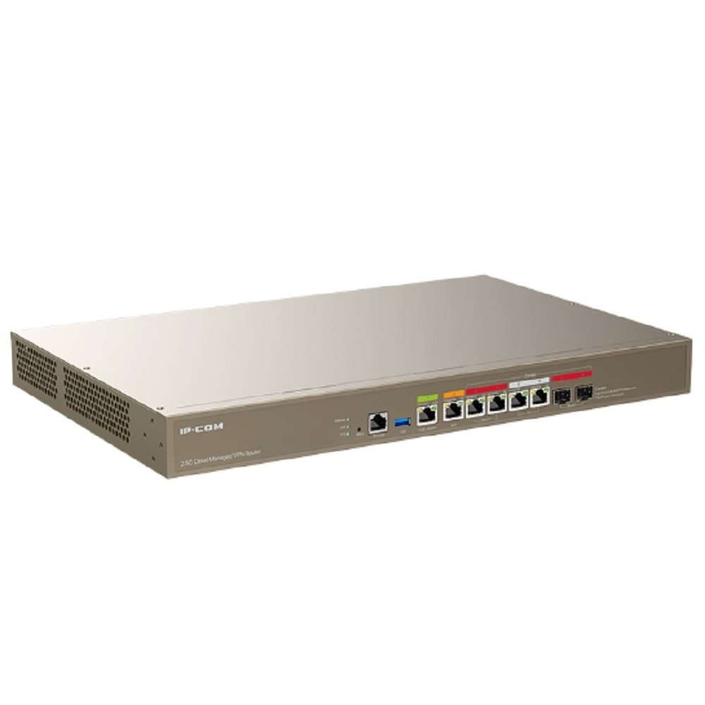 Маршрутизатор IPCOM M50-F 2.5G Cloud Managed VPN Router высокоуровневый маршрутизатор 1*2.5GE RJ45 + 5*GE RJ45 + 2*SFP(combo)