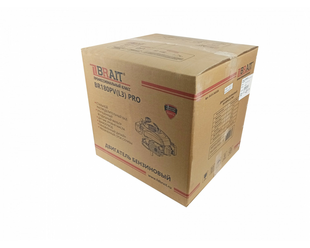 Двигатель бензиновый в вертикальный валом BRAIT BR180SPVL3 PRO 03.01.240.026