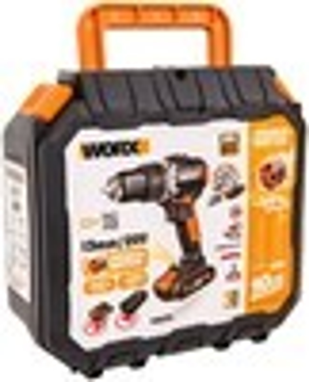 Аккумуляторный шуруповерт Worx WX373 2.0Ач х2 кейс