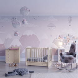 Детский комод Woodix Bravo Слоновая кость