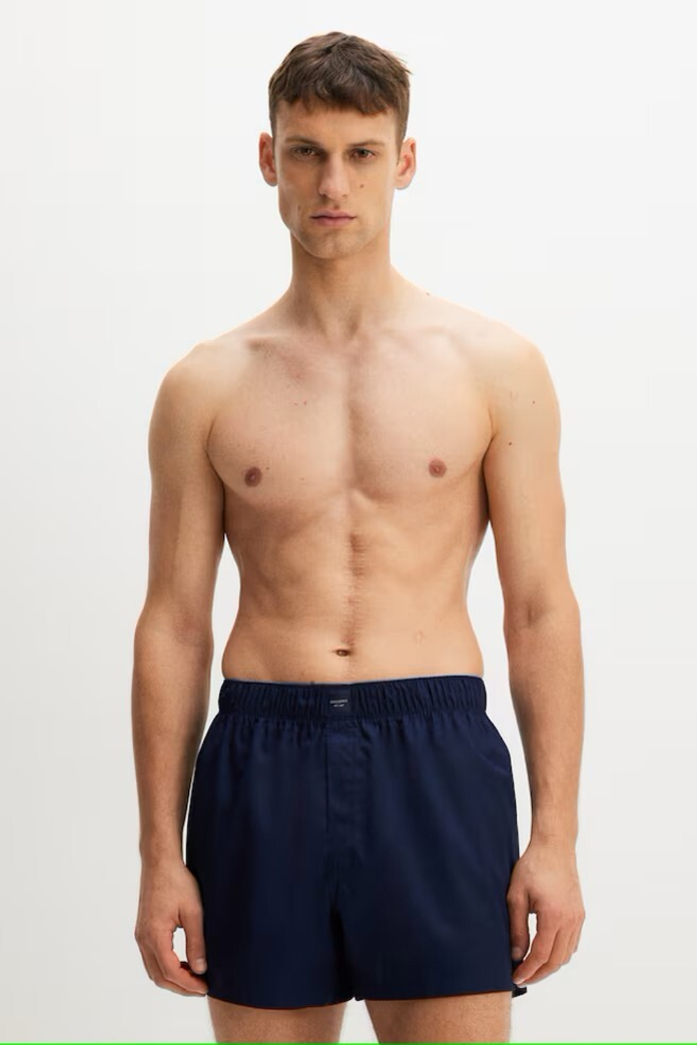 H&M Набор трусов-боксеров из хлопка ( 2 шт.), синий