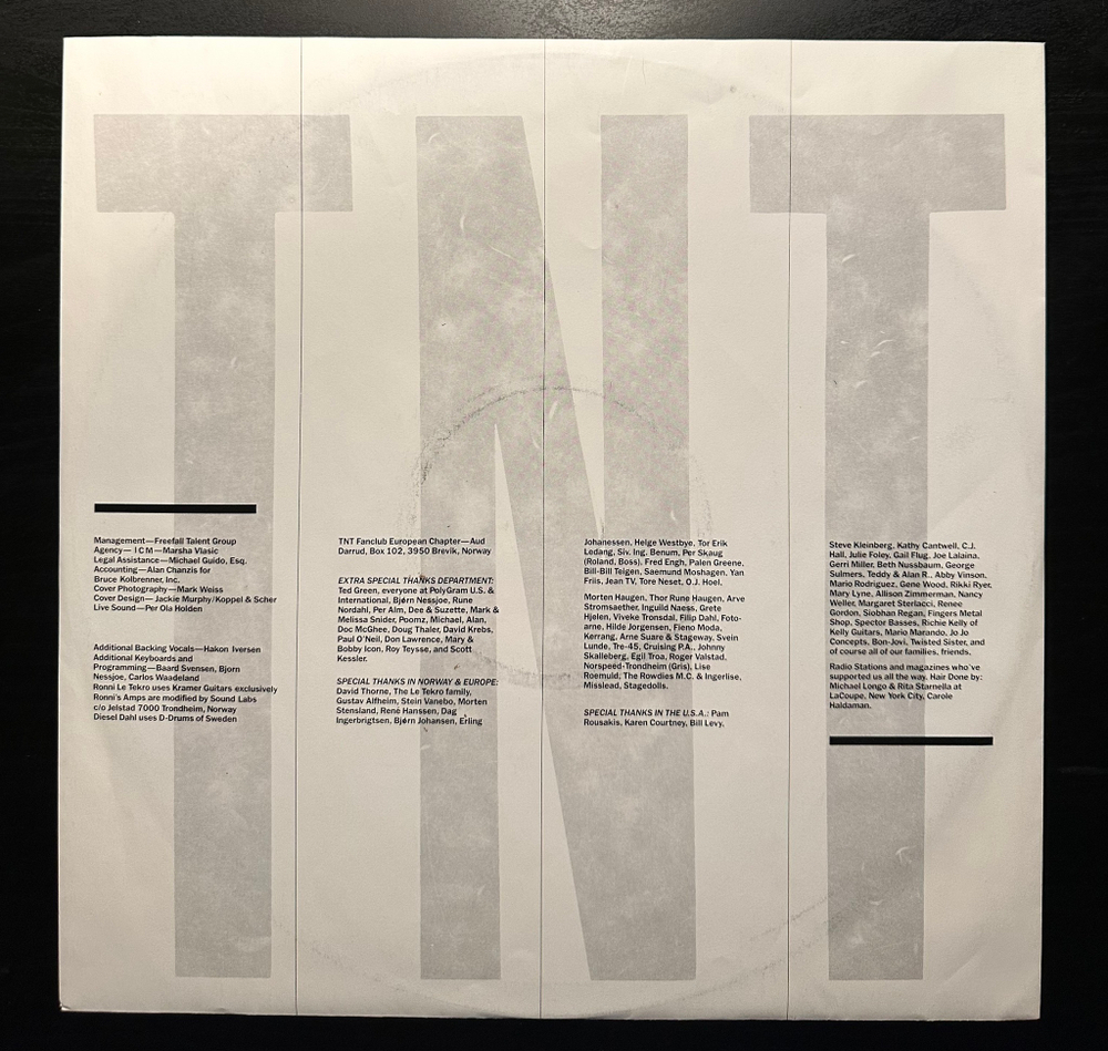 TNT- Tell No Tales (Голландия 1987г.)