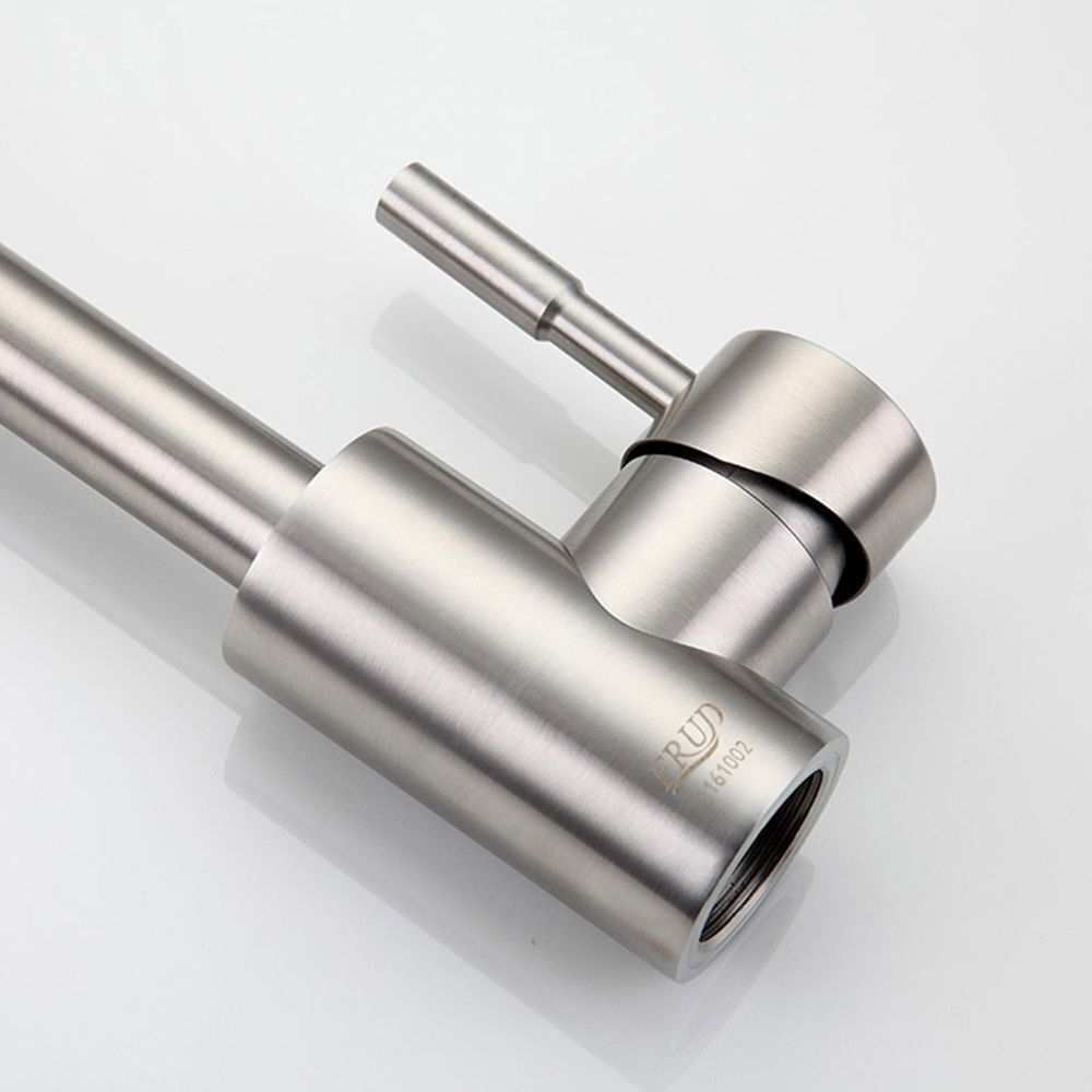 Смеситель для кухни, Frud, с картриджем, нерж, R40052