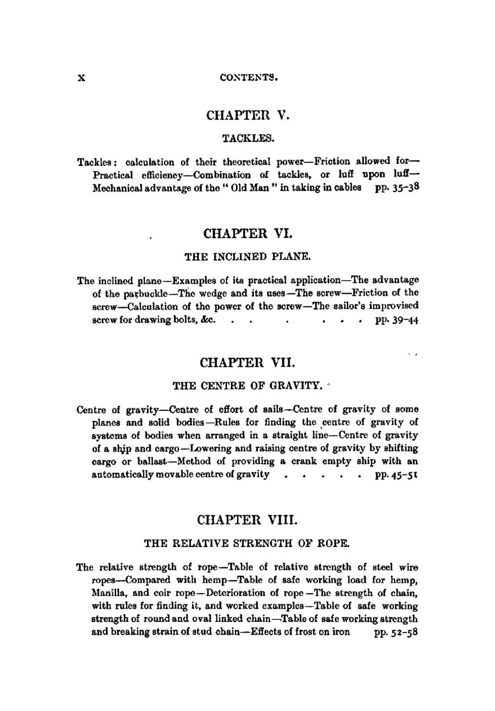 Practical mechanics applied to the requirements of the sailor | Thomas Mackenzie