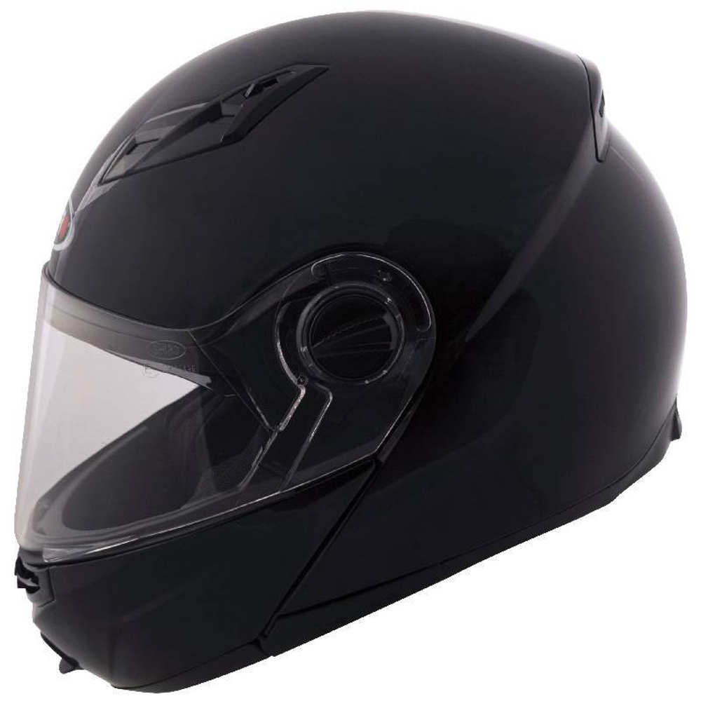 мотошлем Shiro SH-500 Biker чёрный