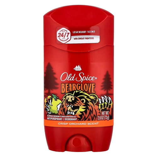 Old Spice, дезодорант-антиперспирант, Bearglove, 73 г (2,6 унции)