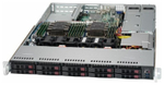 Сервер Supermicro SuperServer 1029P-WTRT без процессора/без ОЗУ/без накопителей/количество отсеков 2.5" hot swap: 10/2 x 750 Вт/LAN 10 Гбит/c