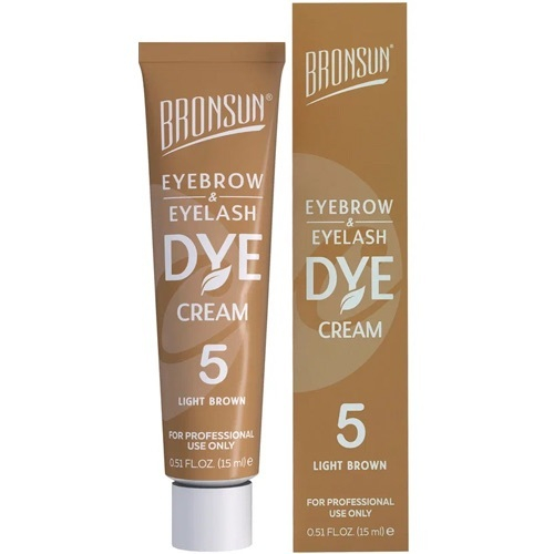 Крем-краска для бровей и ресниц BRONSUN (в тубе) 15 мл