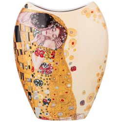 ВАЗА LEFARD "ПОЦЕЛУЙ" (Г. КЛИМТ) 25,5 СМ, КРЕМОВАЯ (КОР=12ШТ.)