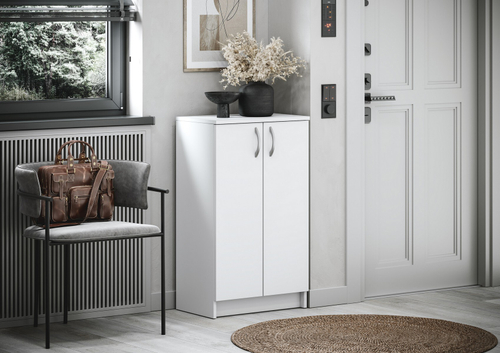 ЭВА Тумба для обуви ТМ-022 Белый / Белый