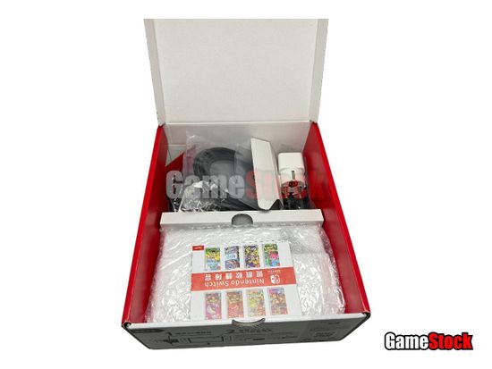 Игровая приставка Nintendo Switch Oled White, HEG-S-JXE-C1 SN: XTJ70799399913 Б/У, Полный комплект