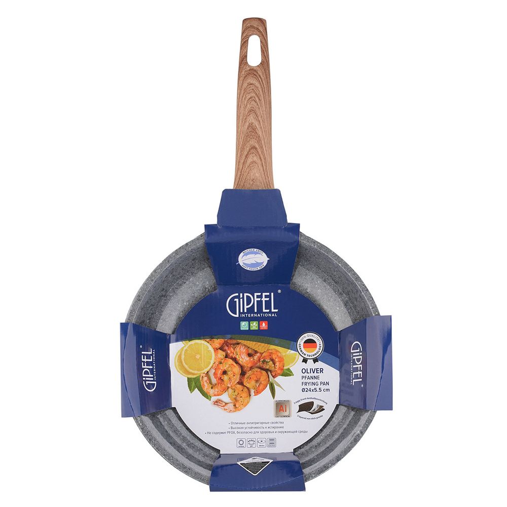 Алюминиевая сковорода Gipfel Oliver 0566 24 см