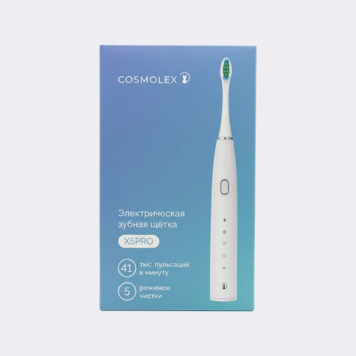 Электрическая зубная щетка (белая)