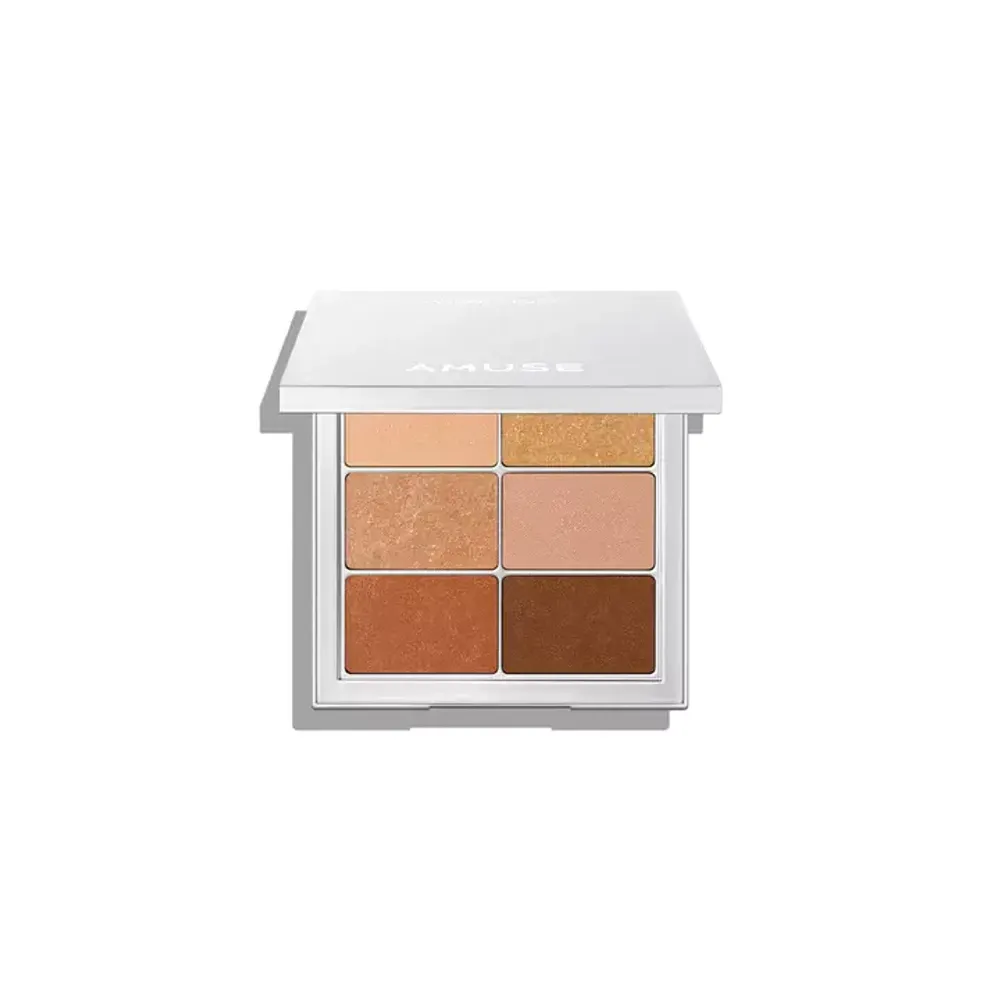 Палетка теней для век AMUSE EYE VEGAN SHEER PALETTE - 01 SHEER NUDE