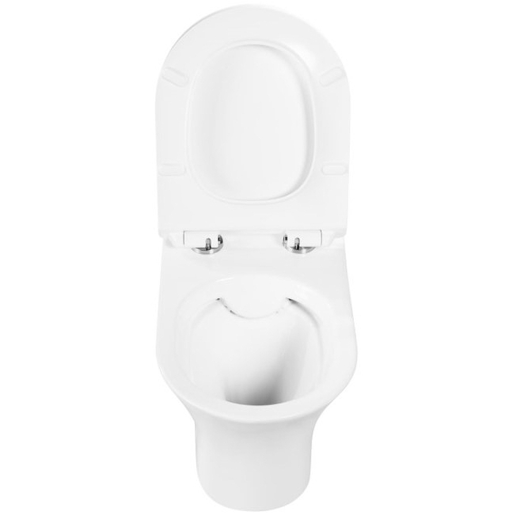 Унитаз BelBagno Ancona BB1224CHR-SM подвесной без сиденья