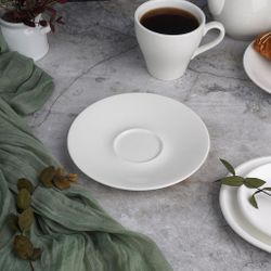 Чайная пара 275 мл белая d 9 см h9 см фарфор P.L. Proff Cuisine [4]