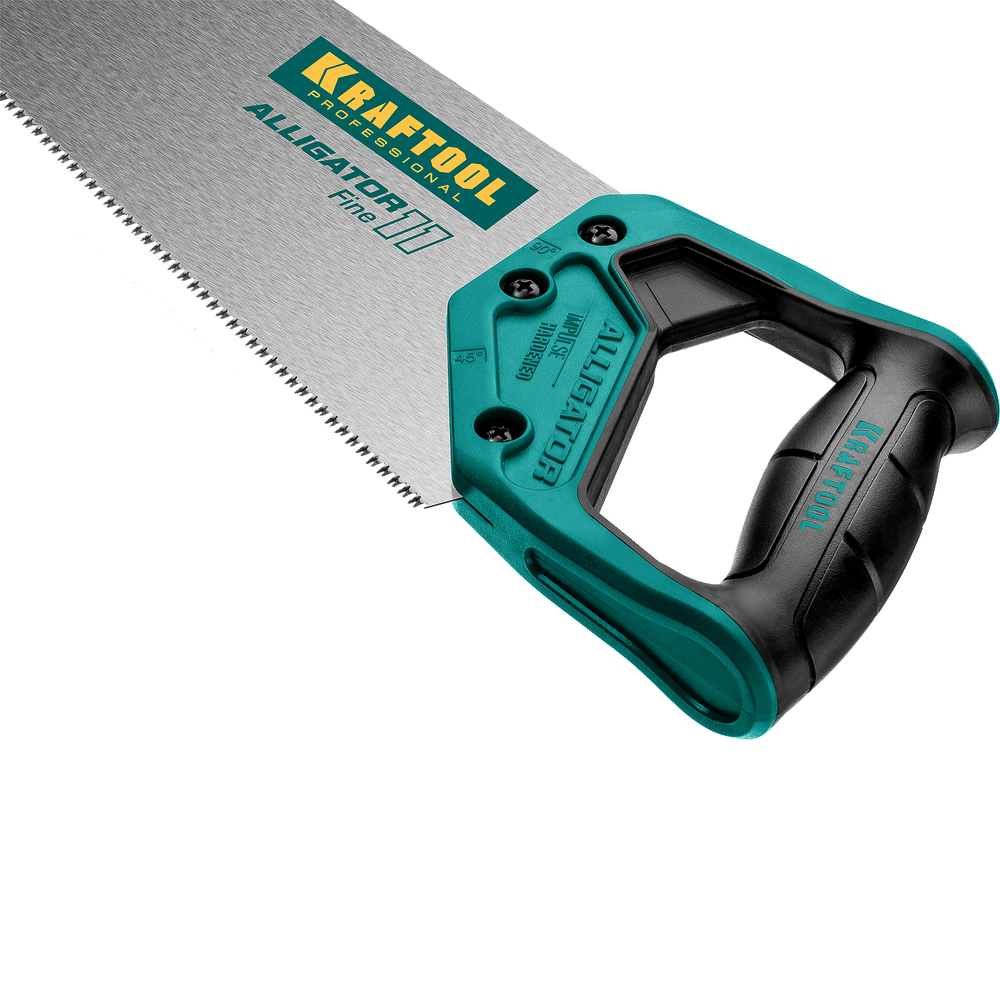 KRAFTOOL Alligator Fine 11, 450 мм, ножовка для точного реза (15203-45)