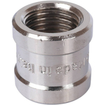 Муфта STOUT никелированная 1/4" ВР/ВР