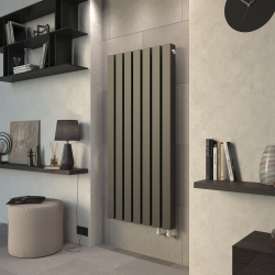 Вертикальные дизайн-радиаторы Q80 2000мм с нижним подключением