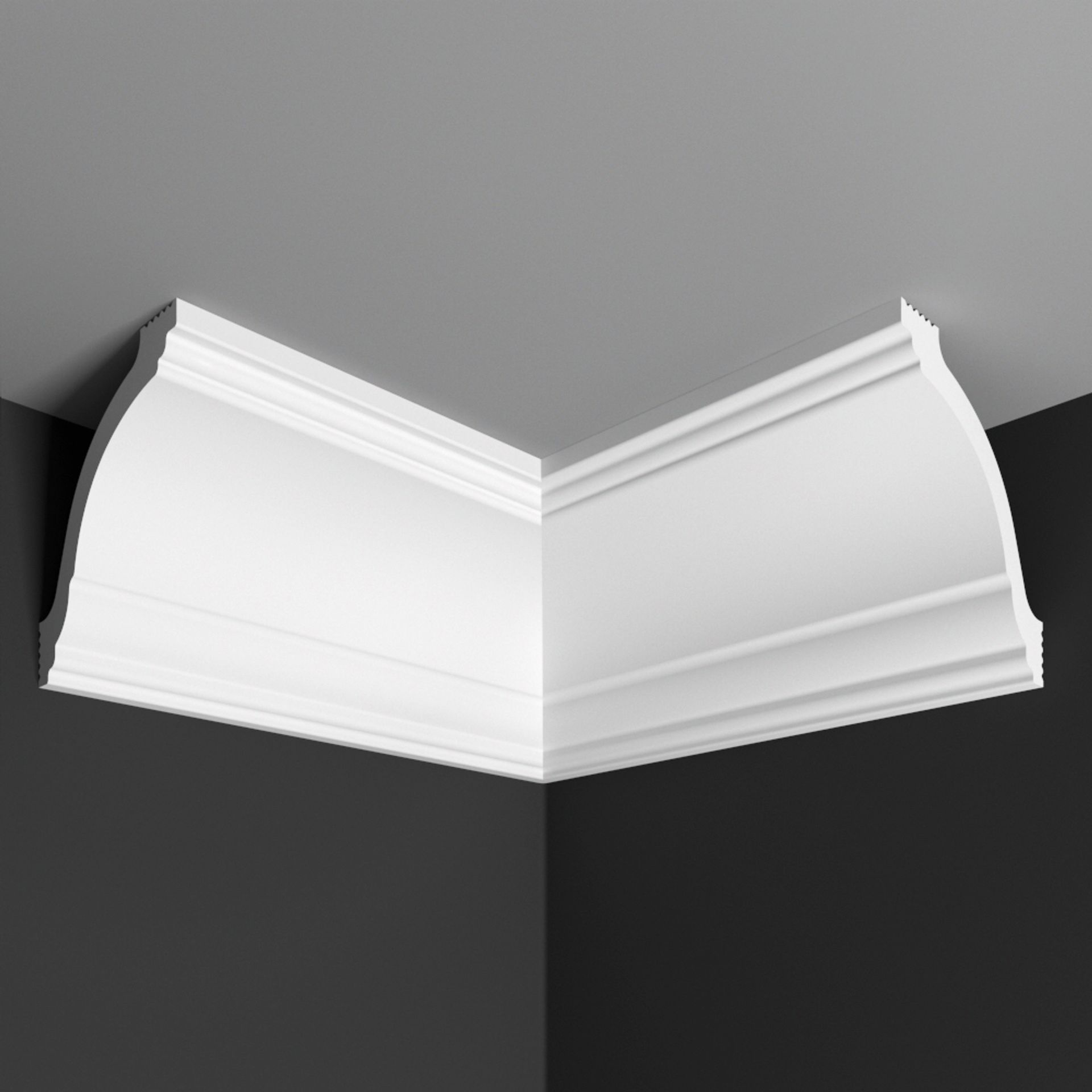 Угол внутренний к плинтусу П 09 80/80