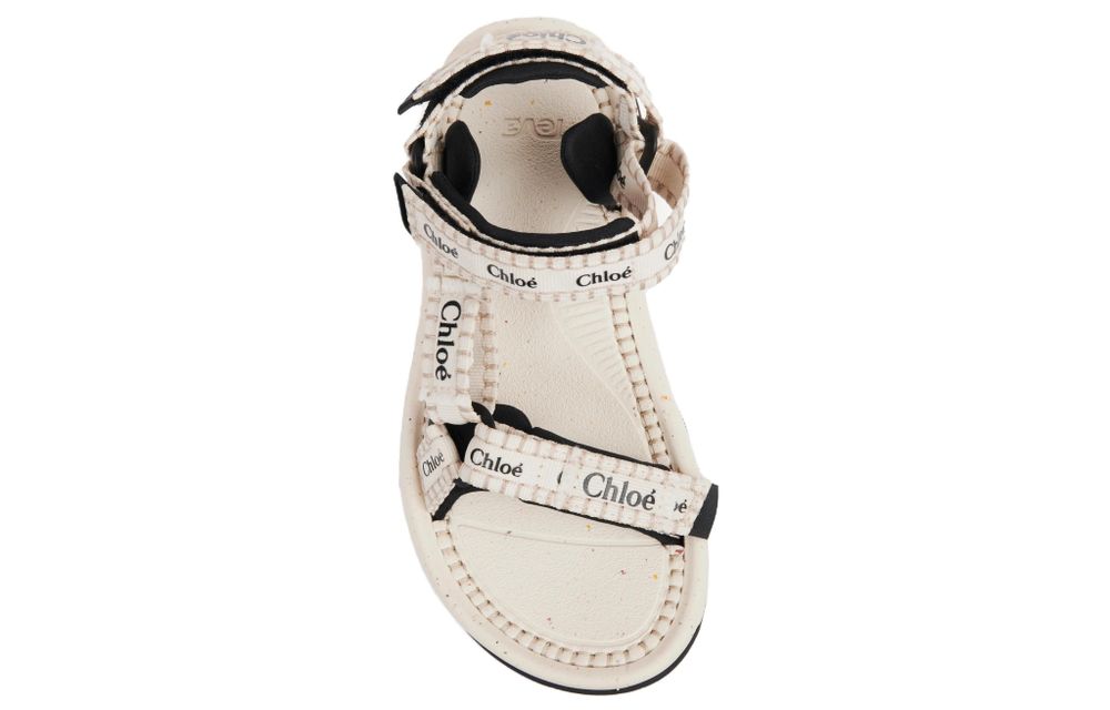 TEVA x Chloe Hurricane XLT2 Polyester One Strap Sandals Women"s Natural White