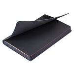 Ежедневник недатированный А5 (138х213 мм) BRAUBERG "Stylish", кожзам, гибкий, 160 л., синий, 126223