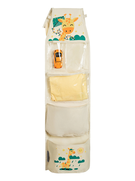 Кармашки в садик 83х24 Жираф (бежевый)