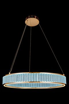 Подвесная люстра LED 72W 3000К/4000К/5500К LE7769/800 Gold золото Lumiere Leon