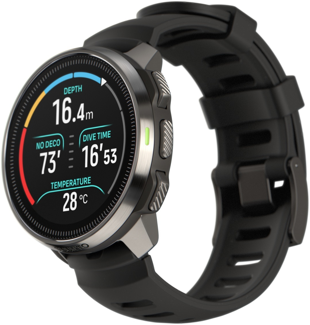 Смарт-часы Suunto SS050983000 50 мм серебристый-черный