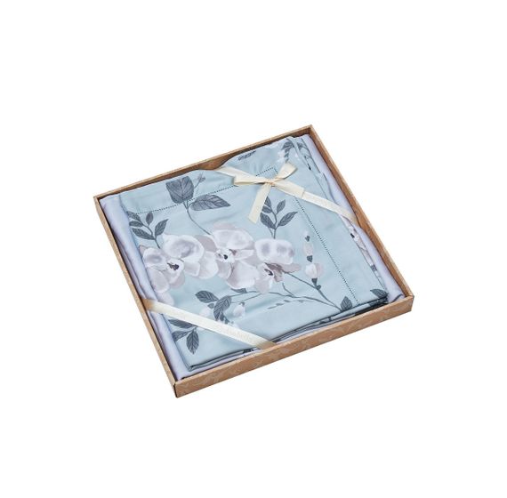 Комплект простыни без резинки 240х260  ТЕНСЕЛЬ 1445 ASABELLA Италия.