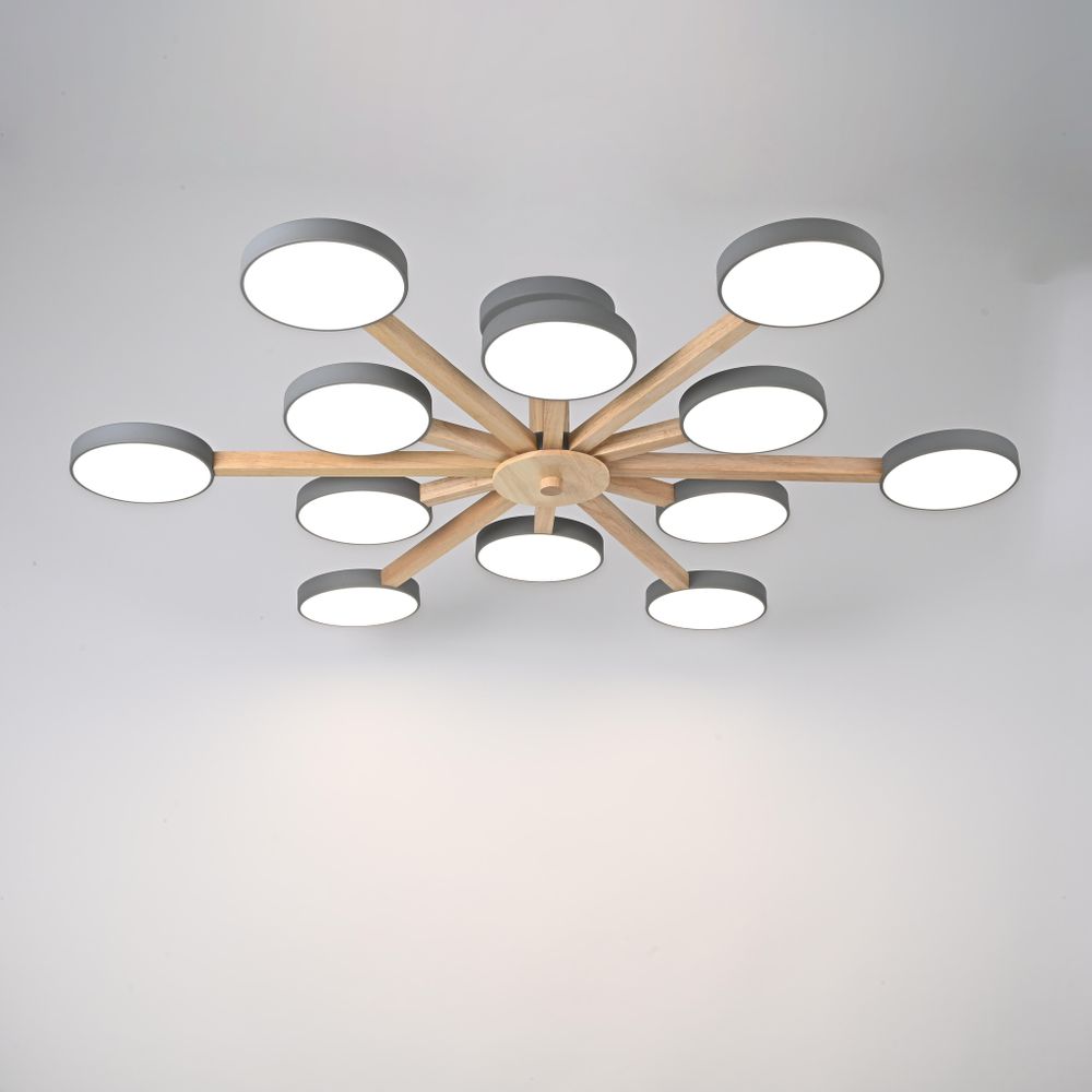 Потолочная Люстра Turna L12 Grey By Imperiumloft