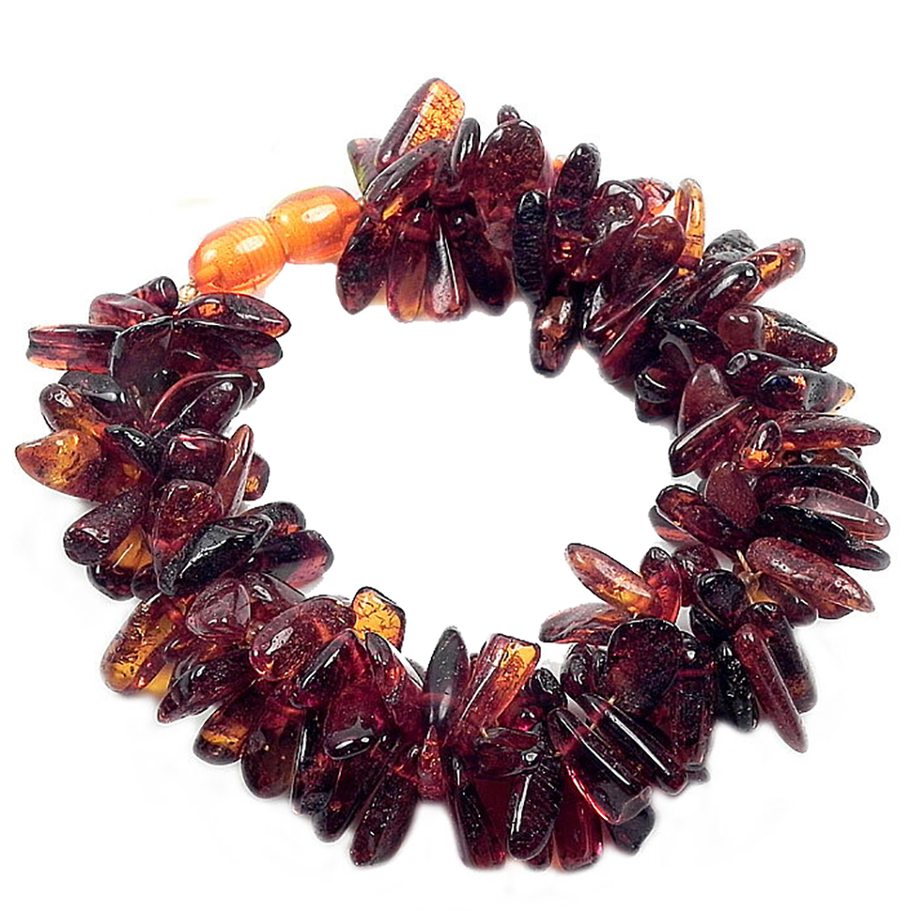 Браслет "Можжевельник" янтарь