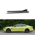 Карбоновые боковые юбки для BMW M4 G82 2021 БМВ