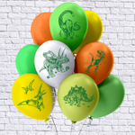 Шар с рисунком Динозавры